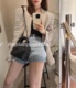 打折现货 韩国东大门代购向日葵outfit 女士时尚百搭薄款西装外套