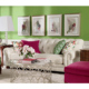 现代美式沙发布艺意式轻奢沙发客厅组合三人沙发大小户型家具C161