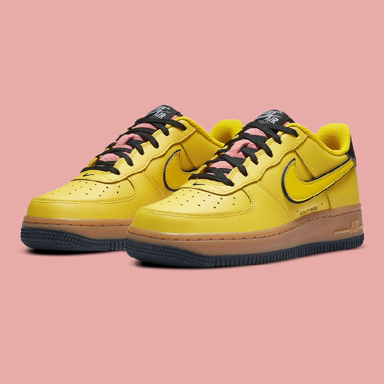耐克 nike air force 1 亮黄色 空军一号 板鞋 cz7948 700