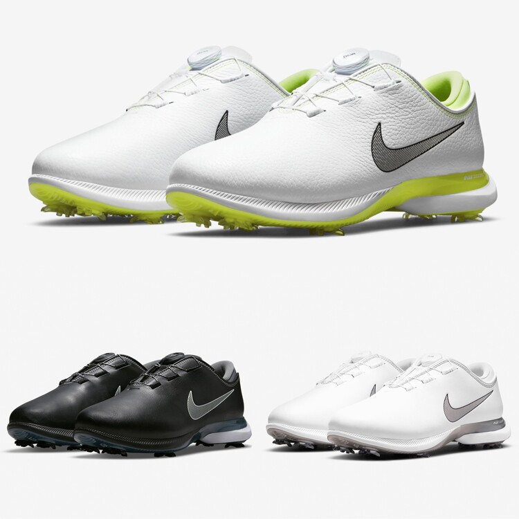 nike耐克高尔夫球鞋男21年春夏victory2代boa纽扣小麦同款真皮-mc母婴