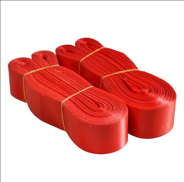 祈福带飘带寺庙红色许愿带绸缎印无字彩带可定做尺寸平安带厂家直