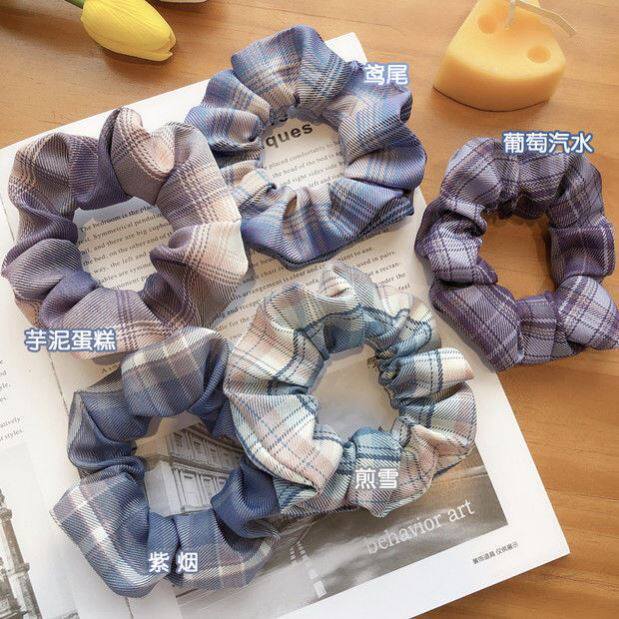 柠檬头发少女网红同款制服jk皮筋柠檬海院系发饰