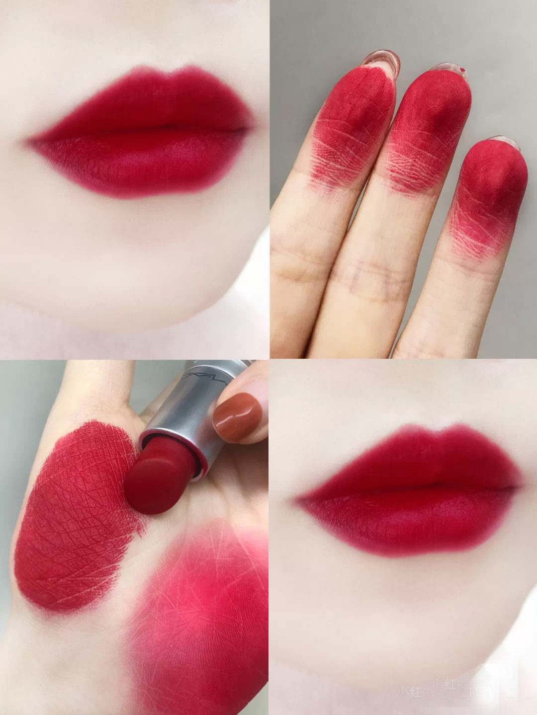 口红姨妈红色复古红_复古红哑光口红姨妈色系暗红色丝绒雾面不沾杯不