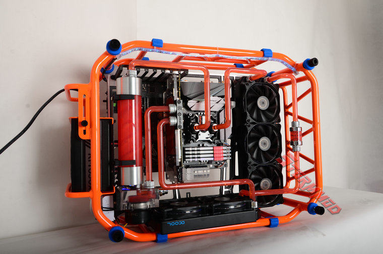 迎广d-frame大钢管 3080/3090分体式水冷主机电脑 直播-mc母婴网