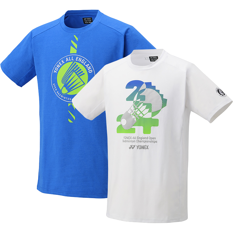 2024新款全英赛文化衫T恤短袖YONEX尤尼克斯羽毛球服男女YOB24001