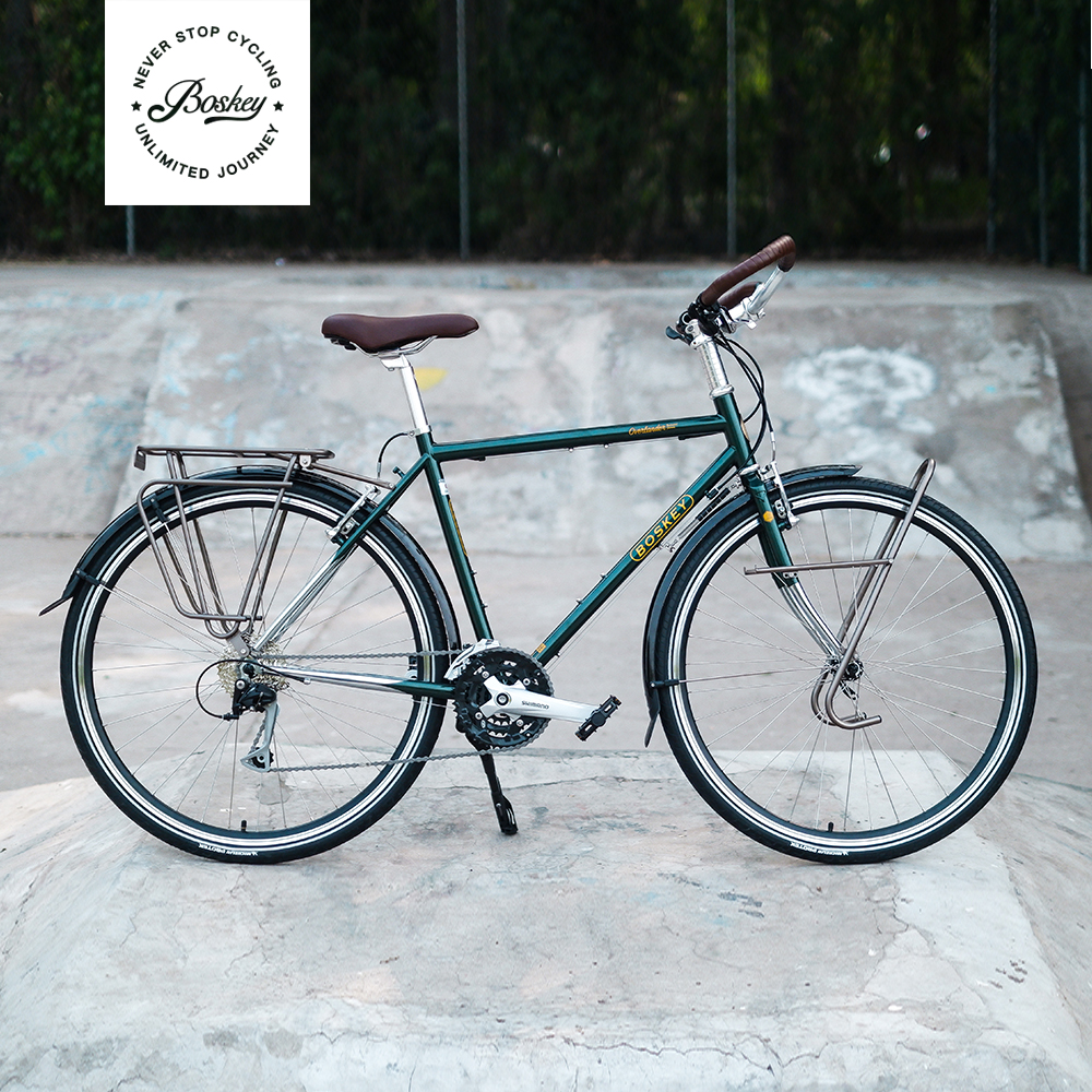 不死骑boskey钢架长途蝴蝶把旅行车