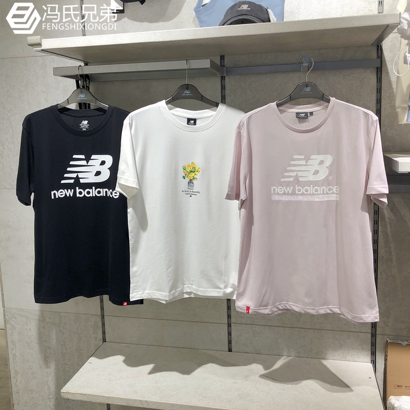 New Balance NB夏季男女情侣休闲圆领短袖T恤AMT01575 NE82E081