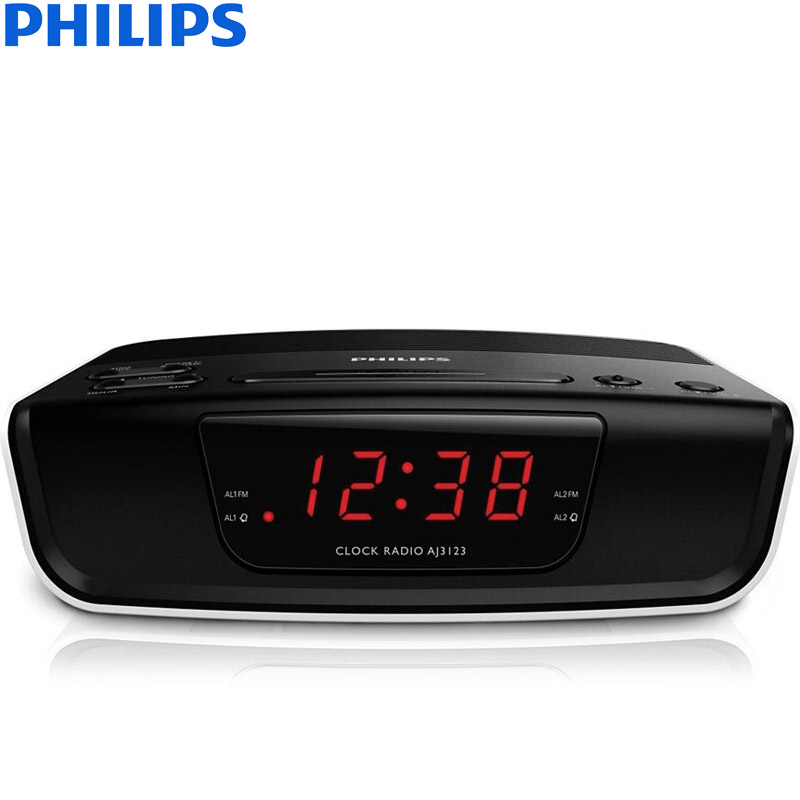 Philips/ Philips AJ3123 Large screen Bedside Clock alarm clock radio FM Digital FMin the Audio appliances , Walkman/Portable audiovisual/Radio , Radio category - from Buy2taobao.com to provide professional Taobao agent buy service