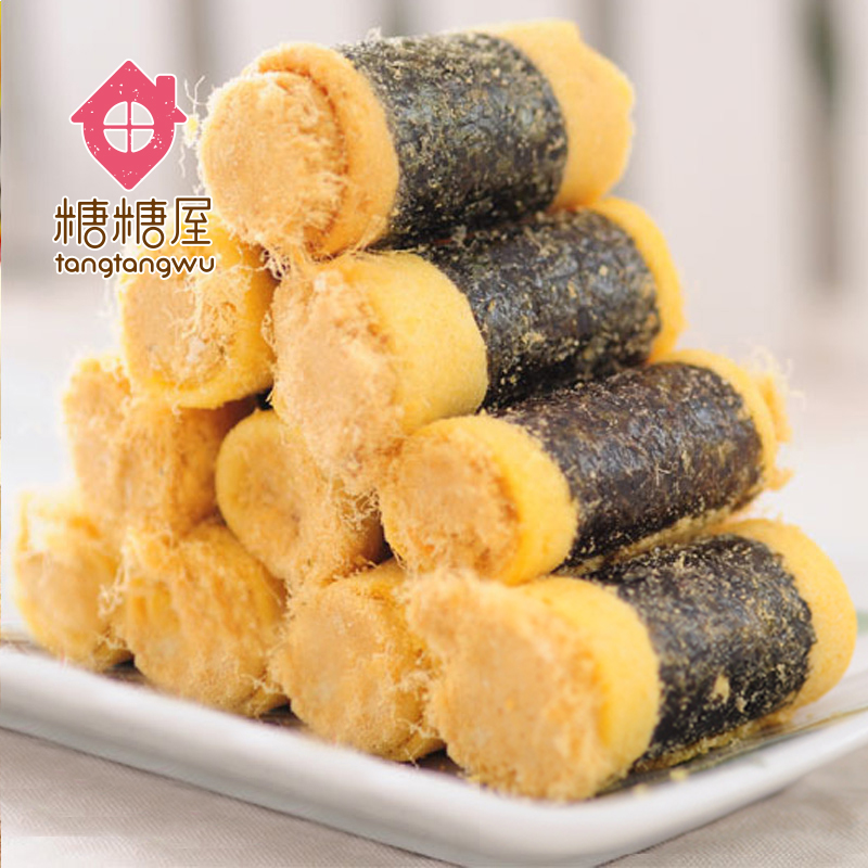 【糖糖屋】香记紫菜肉松蛋卷 休闲零食225g/盒 特产手信送礼必备在类目 零食/坚果/特产, 糕点/点心, 传统糕点中 - 来自Buy2taobao.com提供专业的淘宝代购服务