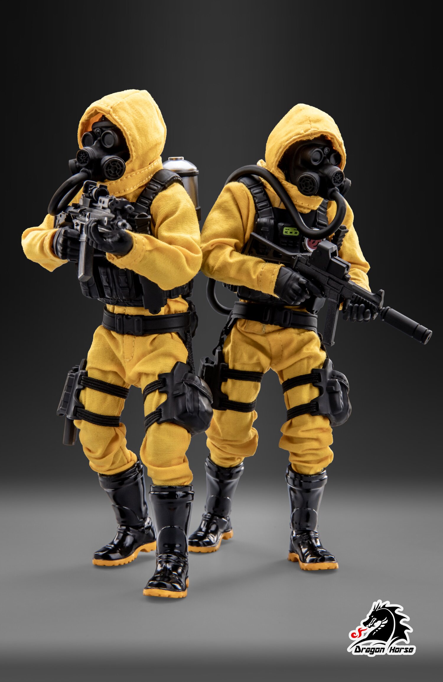 dragon horse1/12 scp基金会 机动特遣队zeta-9 鼹鼠 dh-s002接单