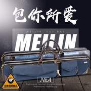Genuine Merrill Lynch MEILIN cloth portable 5-hole 6-hole 7-hole snooker cue soft bag nine club bag