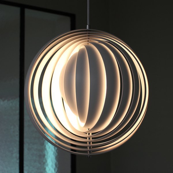 verpan 丹麦 moon 现代简约餐厅悬挂灯卧室书房装饰创意艺术吊灯