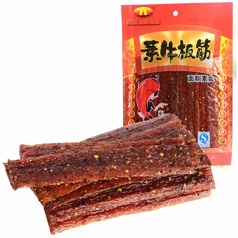 好正点好媳妇大素牛板筋重庆特色风味小吃辣条大辣片228克