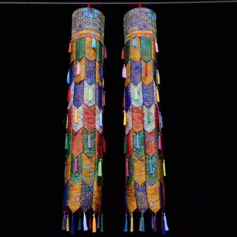 藏式佛堂装饰胜利幢宝幢莲花佛幢 藏传佛教寺院供佛用品经幢1.5米