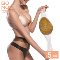 宝娜斯网红菠萝袜丝袜任意剪防勾丝女超薄款透明肉色连裤袜