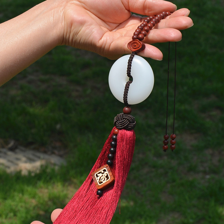 汽车挂件车内吊饰保平安符男女通用车上吊饰车载后视镜车挂饰用品