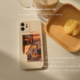 原创设计液态硅胶夕阳手机壳苹果14pro全包软壳小米14适用华为p60mate40