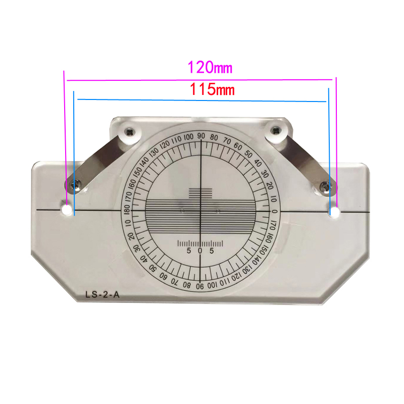 眼镜店仪器设备配件良友好帮手中心仪 定位仪面板 刻度表刻度清晰