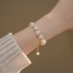 赛赛莉安猫爪淡水珍珠手链14K包金轻奢气质网红高级礼物小众设计