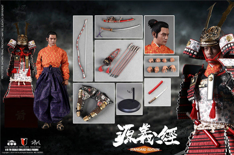 狗蛋模玩:coomodel no.se061 1/6 遮那王 源义经 售完