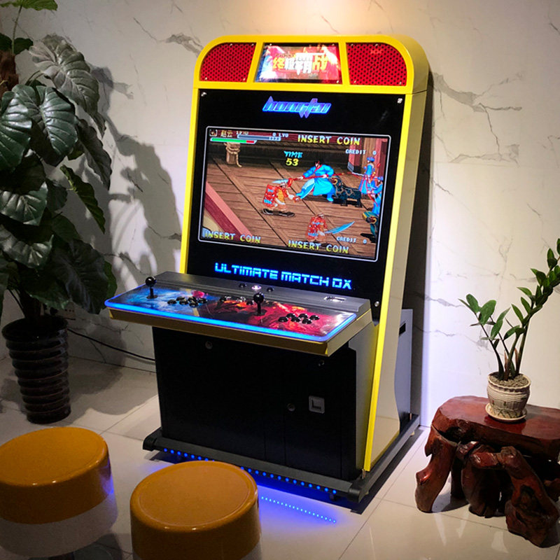 大型台式街机怀旧款家用一体机潘多拉格斗双人摇杆月光宝盒游戏机