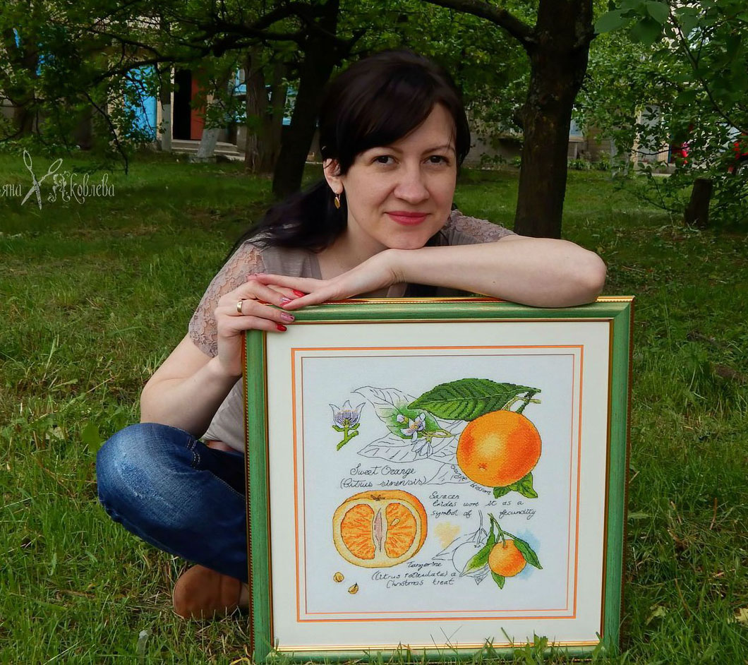法国DMC十字绣套件柠檬物语欧式水果杂志客厅精准印花9766