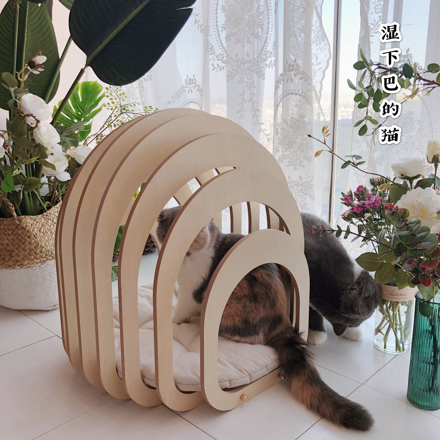 cats猫家具彩云追月猫沙发猫窝 大号剑麻猫床猫玩具 h7 包邮