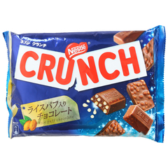 现货 日本进口零食 Nestle雀巢 CRUNCH脆米杏仁夹心巧克力82.8g