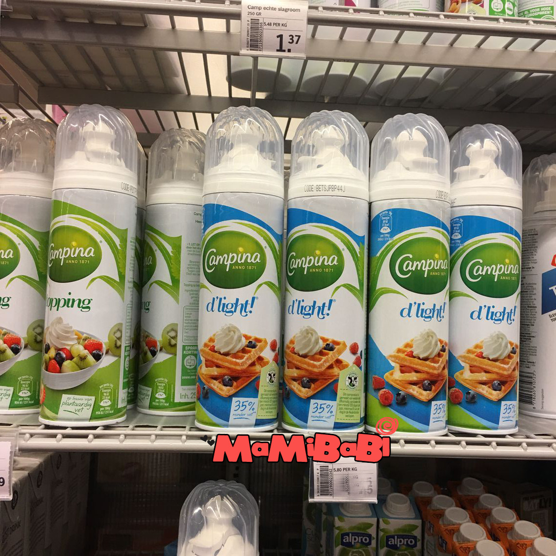 特价奶油喷射罐_新包装荷兰购campina天然动物低脂奶油 罐装喷射 蛋糕