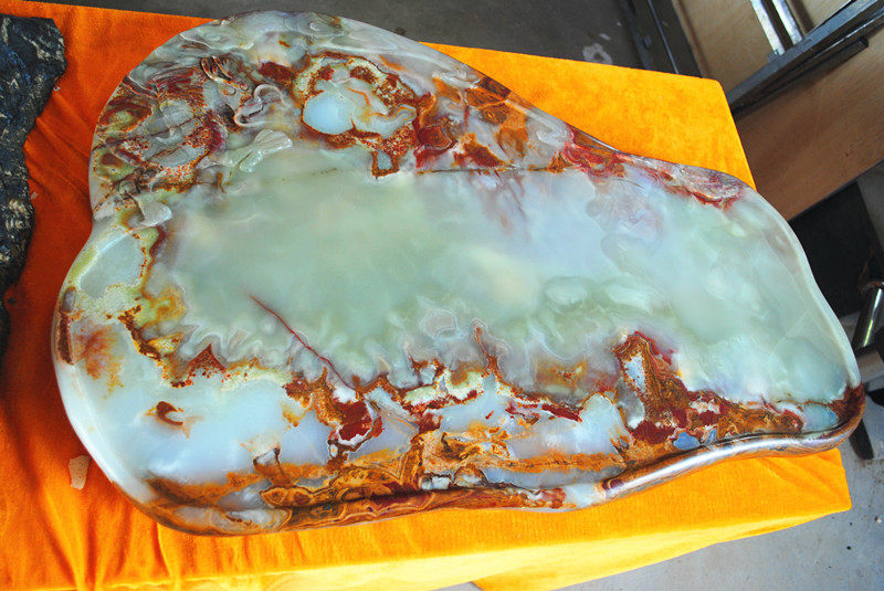 鲁砚名家 董西春 《青羽》山东沂蒙山玉石