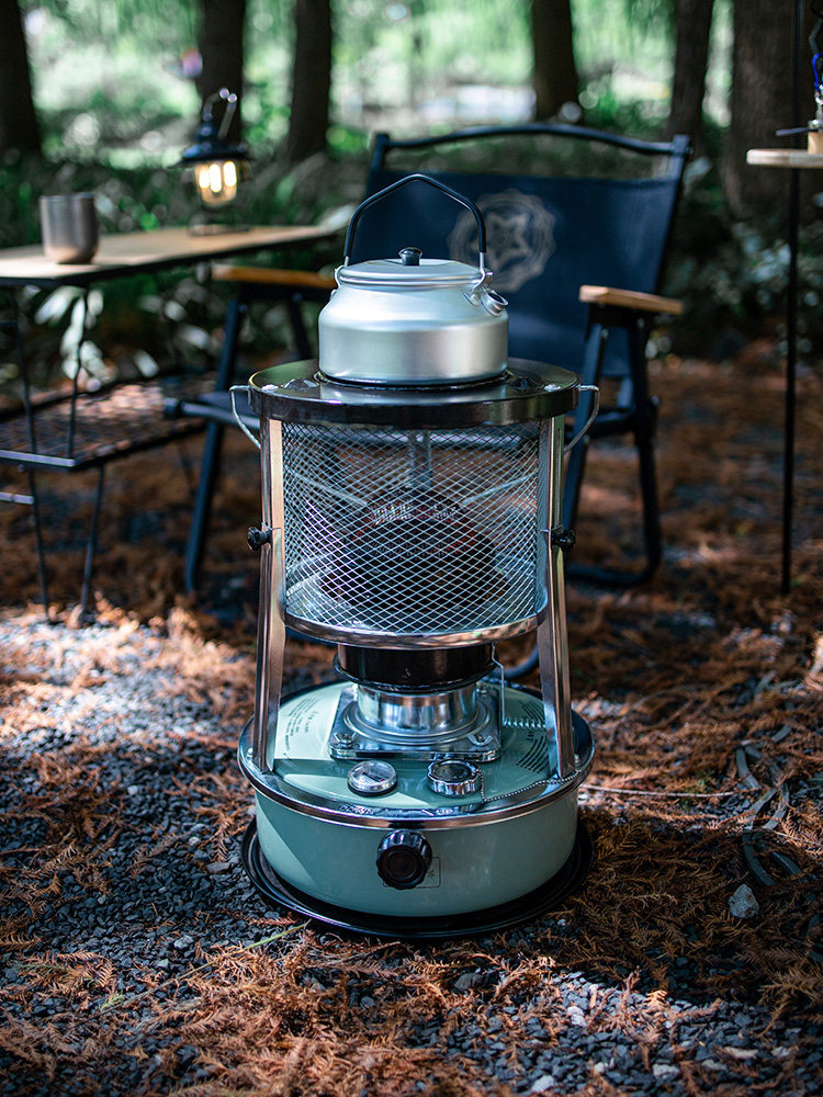 藤次郎不用电取暖器户外露营暖炉室内野外便携迷你对流式煤油炉