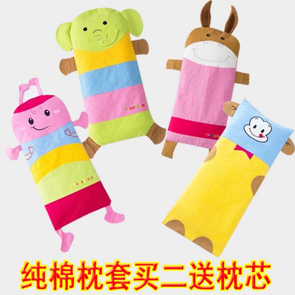 幼兒園兒童卡通枕套嬰兒枕套純棉寶寶加長枕套拉鏈枕頭套0-3-6歲在類目 尿片/洗護/餵哺/推車牀, 睡袋/涼蓆/枕頭/牀品, 嬰童枕頭/枕芯中 - 來自Buy2taobao.com提供專業的淘寶代購服務