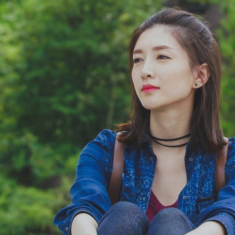一路繁花相送江疏影同款简约双层细麂绒颈链颈带项圈女锁骨项链