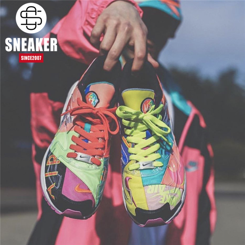 Nike Air Max2 Light x atmos联名霓虹拼接 BV7406-001|msdalam kategori kasut baru, kasut berjalan - dari Buy2taobao.com untuk memberikan perkhidmatan ejen Taobao profesional membeli