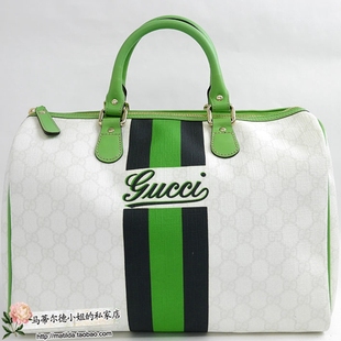 gucci波士頓包過時嗎 奢華精致波士頓PVC手提包時尚百搭VINTAGE gucci