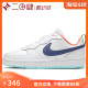 #耐克 Nike Court Borough Low 2 板鞋 GS 蓝白 BQ5448-112