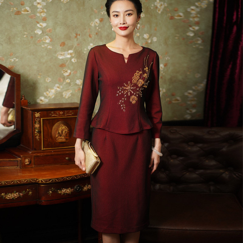 妈妈装礼服结婚