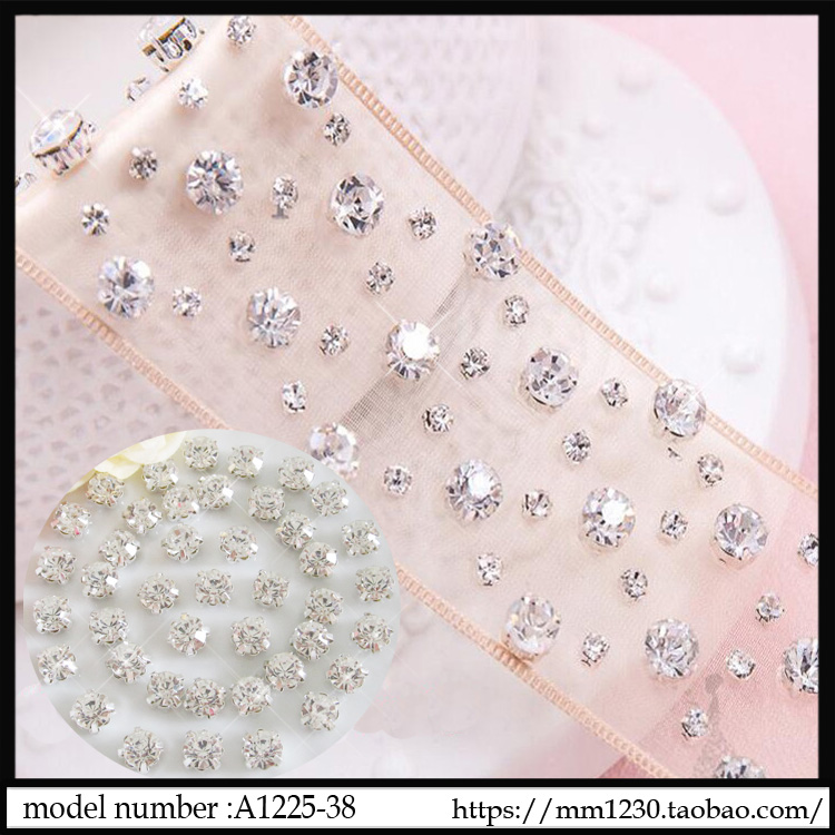 Glass claw drill AAA Twinkle Glass Catch drill Wedding dress Bride jewelry manual diy Beauty shoe wrapping drillin the Accessories/Fashion Jewelry, DIY Fitting , Other DIY Jewelry Accessories category - from Buy2taobao.com to provide professional Taobao agent buy service