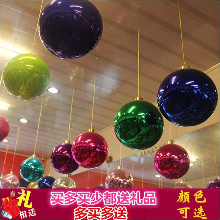 圣诞装饰球大号吊球彩球商场卖场超市创意吊顶店庆场景布置圣诞球在类目 节庆用品/礼品, 圣诞用品/礼品/装饰品, 圣诞装饰品中 - 来自Buy2taobao.com提供专业的淘宝代购服务