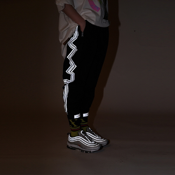 【BLACX】【现货】SUPER JOGGER PANTS 陈伟霆同款银色反光运动裤|ruв категории Женская одежда, свитер/свитер - от Buy2taobao.com для оказания профессиональной услуги покупки агента Taobao