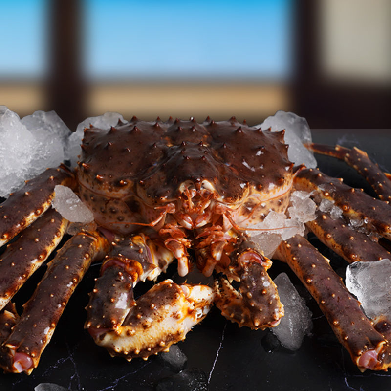 【大兴隆】帝王蟹海鲜鲜活进口4-9斤超大皇帝蟹长脚蟹 面包蟹帝王