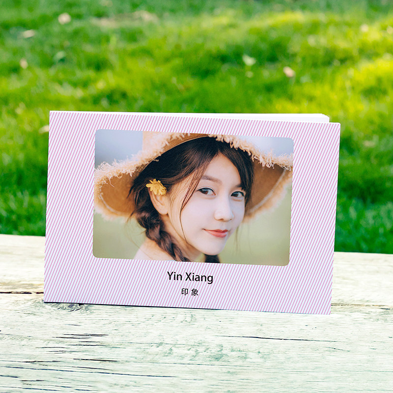 一折定制笔记本封面照片 定做_喜悦造物 定制本子印照片封面diy个性