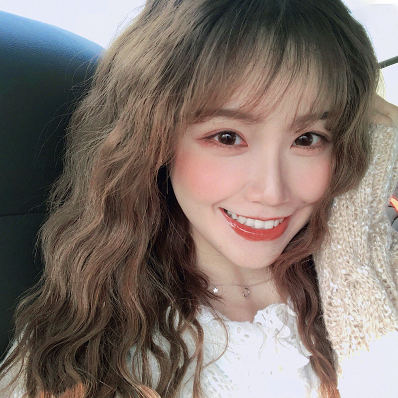 热销网红发型女 玉米烫_假发女中长发羊毛卷蛋卷头玉米烫长卷发网红