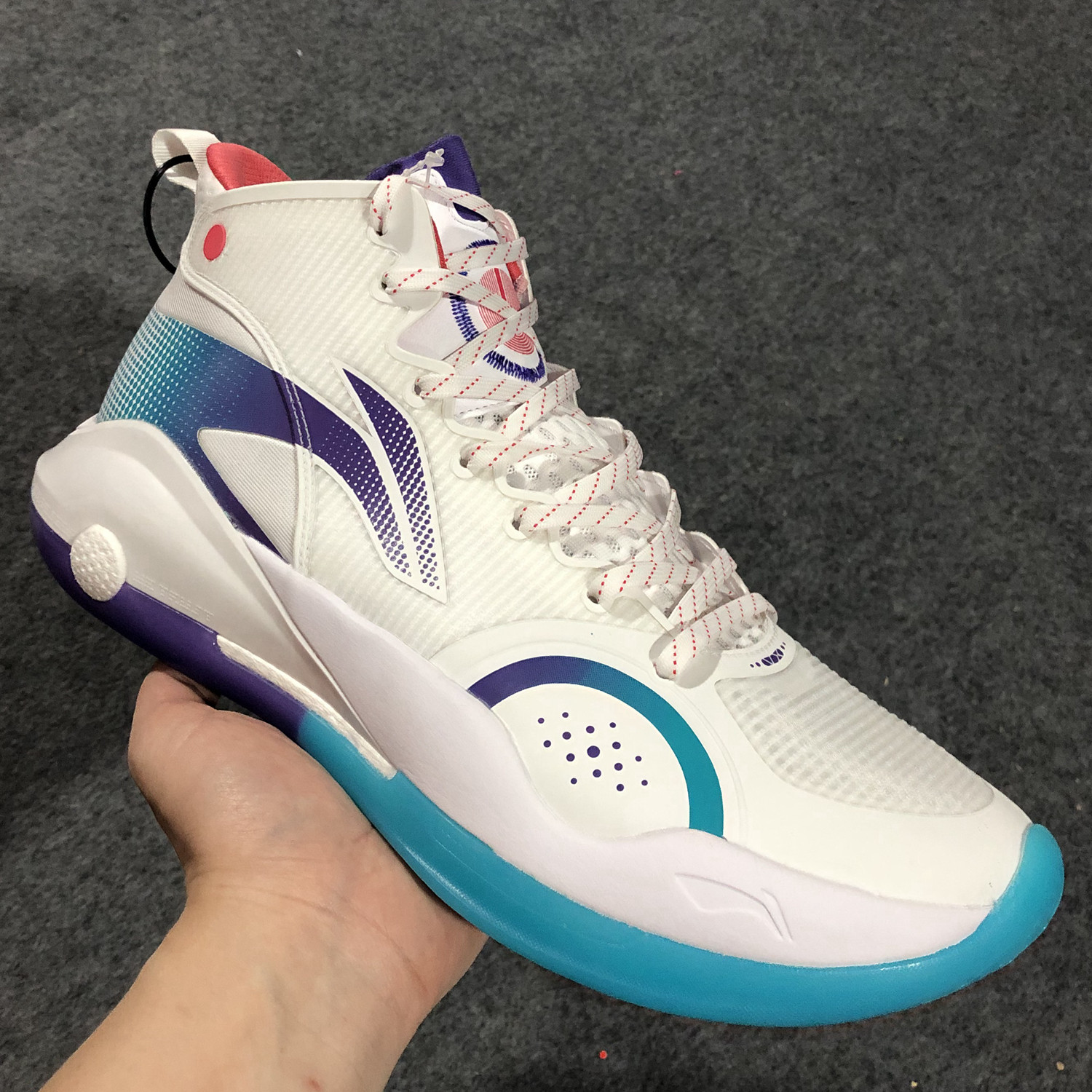 李宁驭帅15篮球鞋男鞋2021新款42减震耐磨专业比赛运动鞋abar043