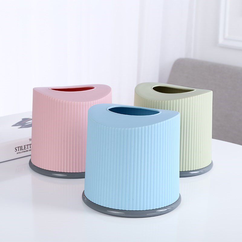 卫生间客厅纸巾盒家用手纸筒餐厅茶几圆形抽纸筒桌面简约餐巾盒卷_6折
