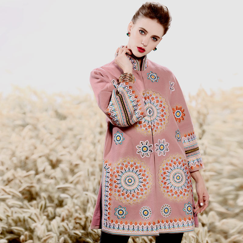 安娜滕高端复古女装的优惠券大全—2021秋冬新复古宫廷风女装重工刺绣