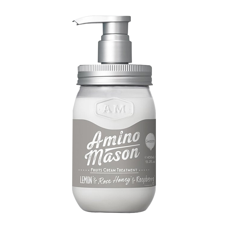 日本aminomason洗发水清爽控油无硅氨基酸am洗发水450ml洗头发