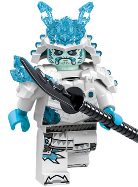 中国积木幻影忍者人仔吴大师劳埃德冰皇鬼怪儿童益智拼装积木玩具