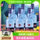 北京红星二锅头蓝瓶绵柔8纯粮43度750ml*6瓶清香型整箱装高度白酒