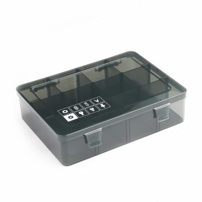 才天元件收纳盒猫可拆卸螺丝工具盒塑料电子元件盒配件零件盒格12